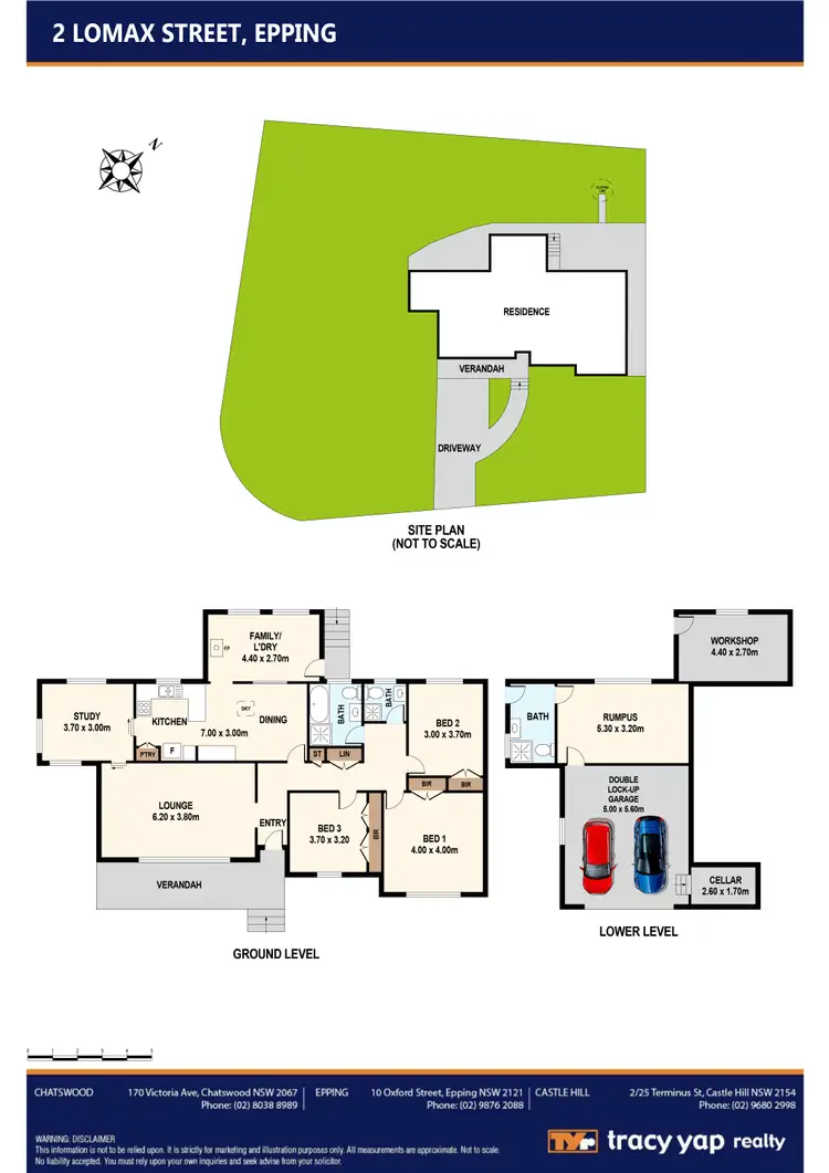 Floorplan of Homely house listing, 2 Lomax Street, Epping NSW 2121