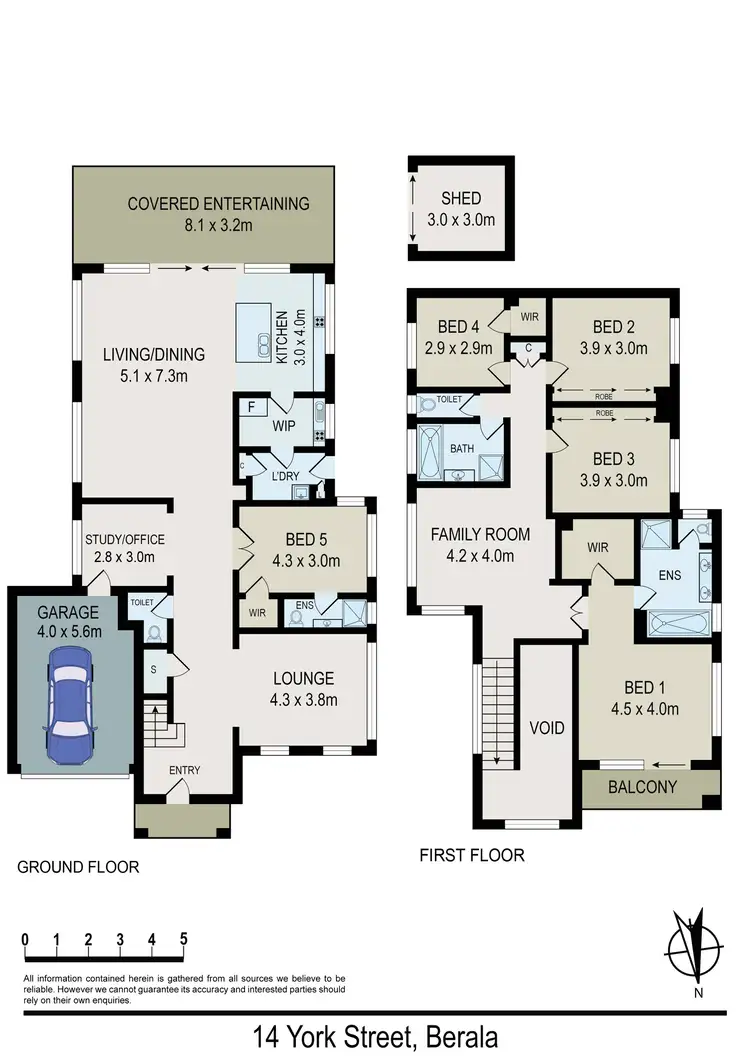 Floorplan of Homely house listing, 14 York Street, Berala NSW 2141