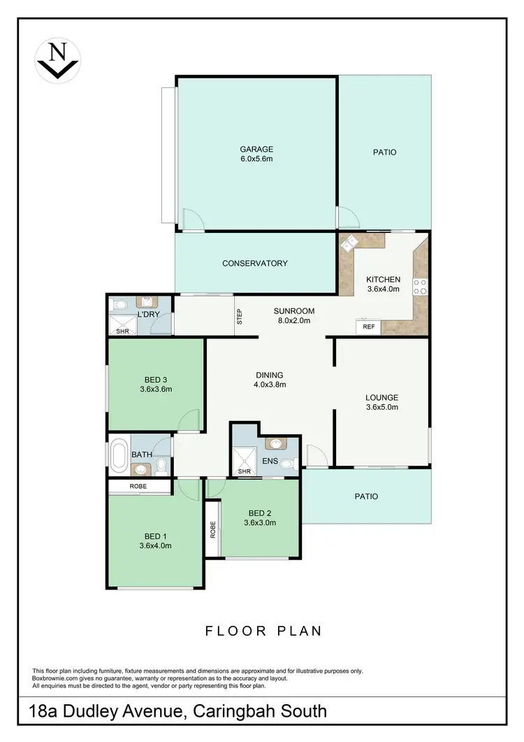 Floorplan of Homely house listing, 18a Dudley Avenue, Caringbah South NSW 2229