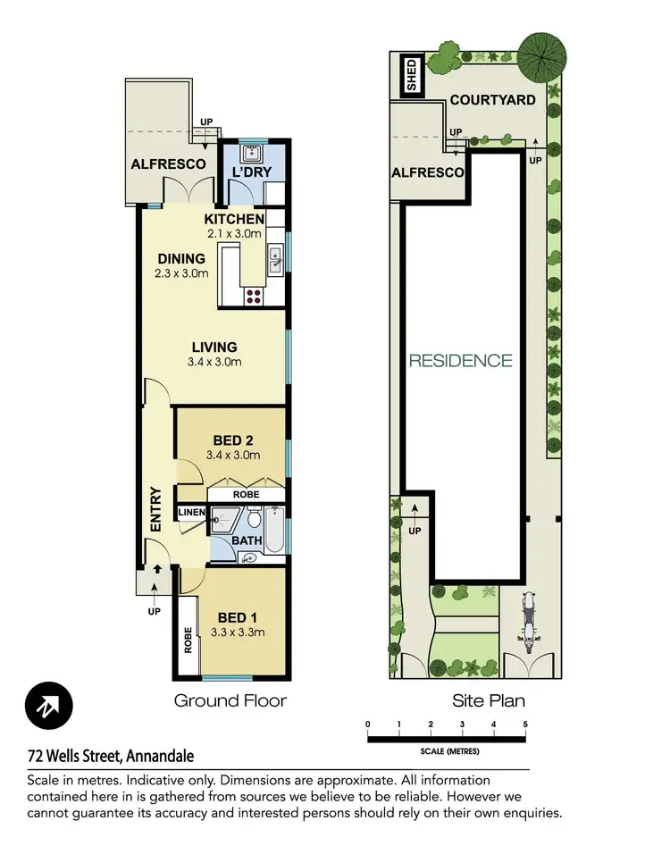Floorplan of Homely house listing, 72 Wells Street, Annandale NSW 2038