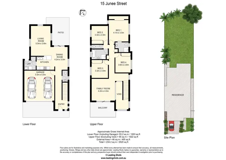 Floorplan of Homely house listing, 15 Junee Street, Redland Bay QLD 4165