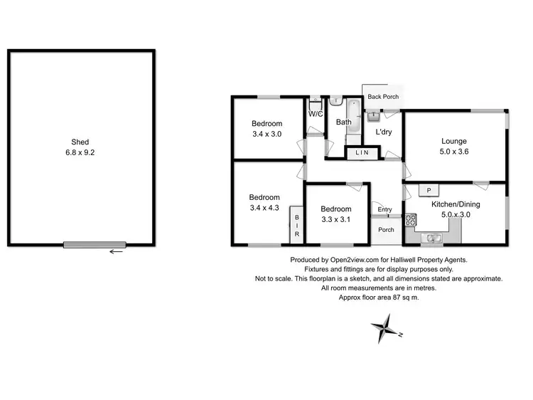 Floorplan of Homely house listing, 4 McCullagh Place, Latrobe TAS 7307
