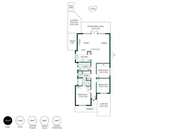 Floorplan of Homely house listing, 8A Barker Road, Mount Barker SA 5251