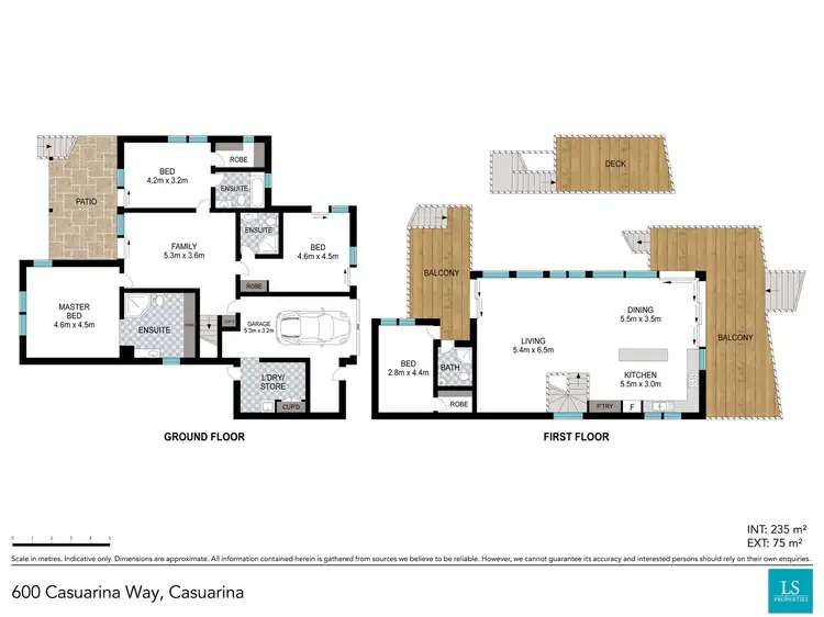 Floorplan of Homely house listing, 600 Casuarina Way, Casuarina NSW 2487