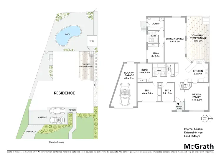 Floorplan of Homely house listing, 6 Manuka Avenue, Avondale NSW 2530