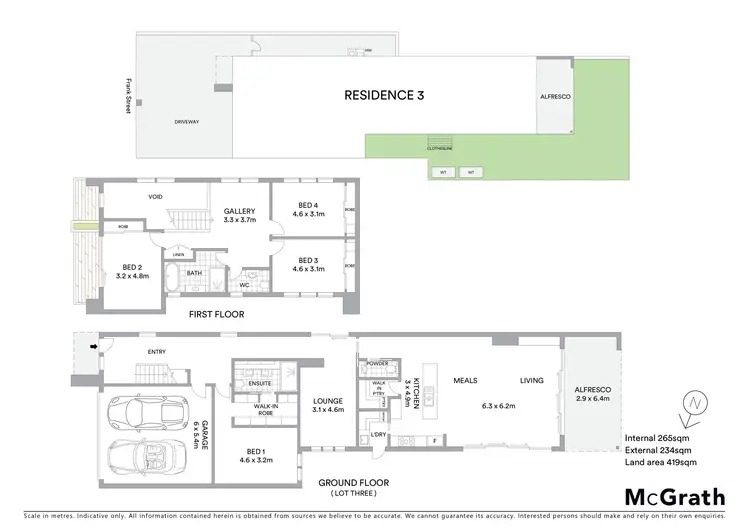 Floorplan of Homely house listing, 14 Frank Street, Newtown VIC 3220