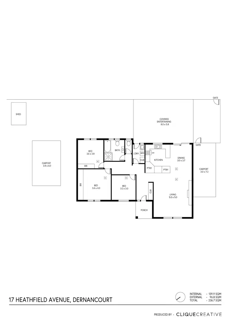 Floorplan of Homely house listing, 17 Heathfield Avenue, Dernancourt SA 5075