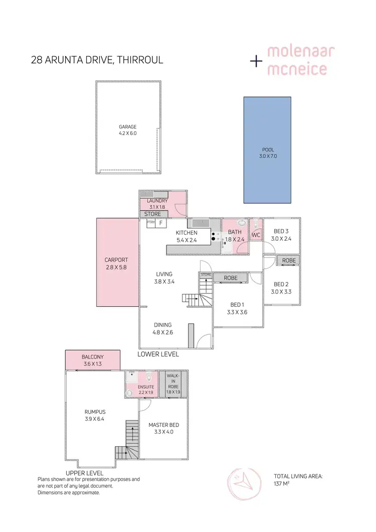 Floorplan of Homely house listing, 28 Arunta Drive, Thirroul NSW 2515