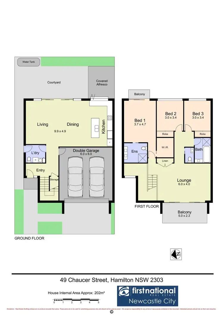 Floorplan of Homely house listing, 49 Chaucer Street, Hamilton NSW 2303