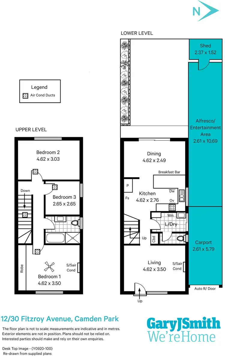 Floorplan of Homely house listing, 12/30 Fitzroy Avenue, Camden Park SA 5038