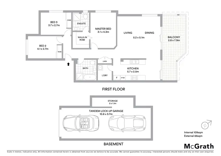 Floorplan of Homely apartment listing, 4/10 Allison Road, Cronulla NSW 2230