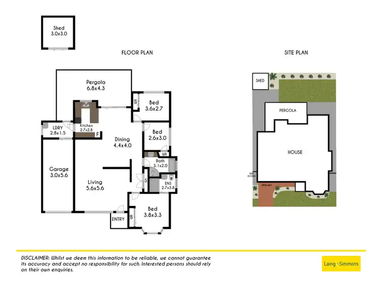 Floorplan of Homely house listing, 25 Baxter Crescent, Glendenning NSW 2761