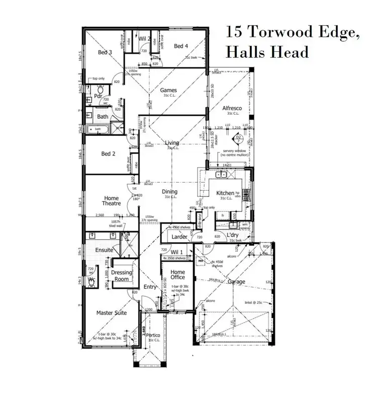 Floorplan of Homely house listing, 15 Torwood Edge, Halls Head WA 6210