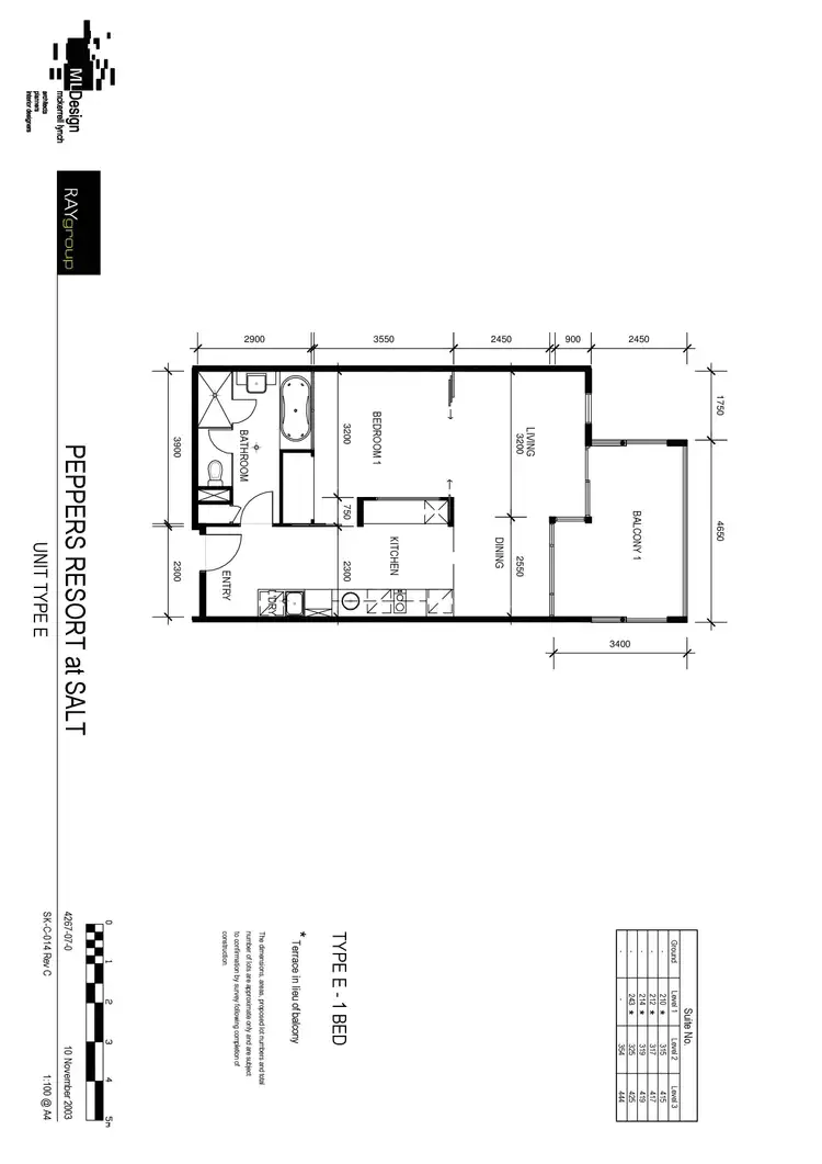 Floorplan of Homely apartment listing, Lot 77/1-25 Bells Boulevard, Kingscliff NSW 2487
