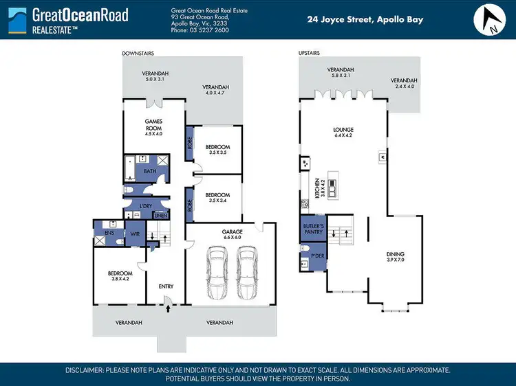 Floorplan of Homely house listing, 24 Joyce Street, Apollo Bay VIC 3233