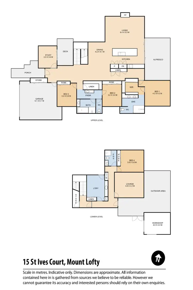 Floorplan of Homely house listing, 15 St Ives Court, Mount Lofty QLD 4350