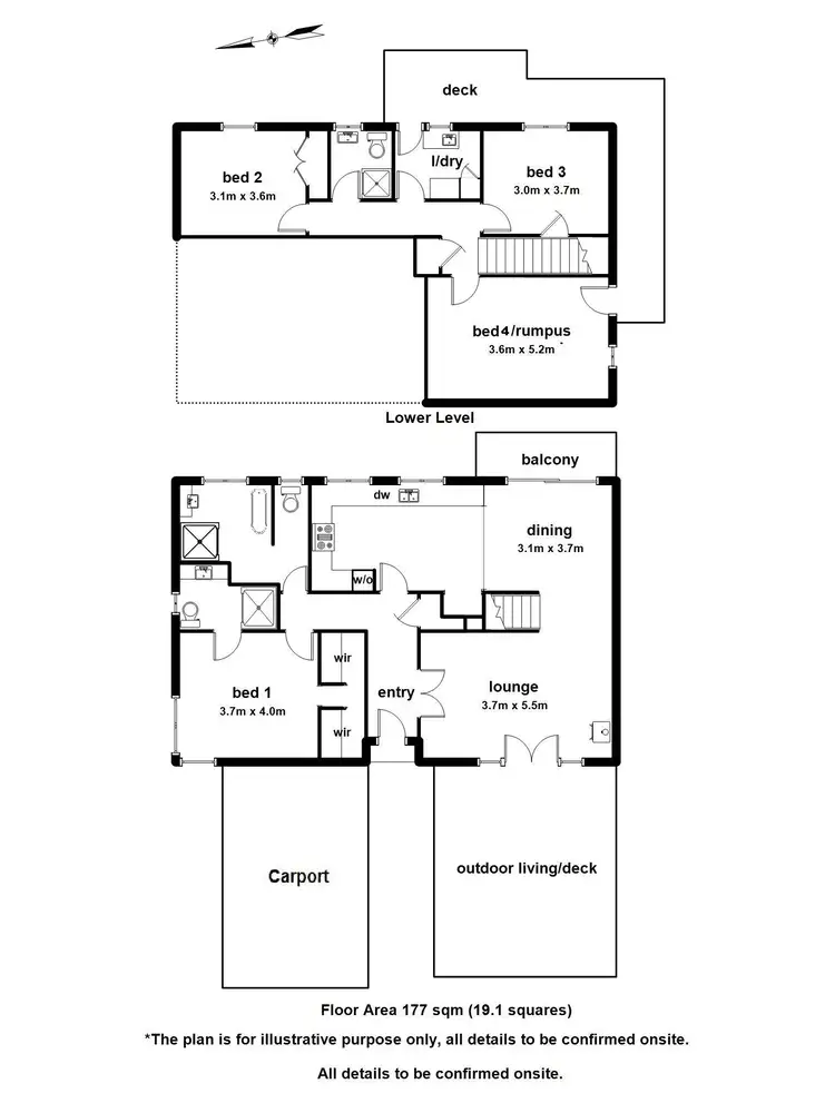 Floorplan of Homely house listing, 6 Deans Road, Upwey VIC 3158