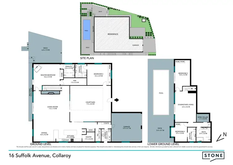 Floorplan of Homely house listing, 16 Suffolk Avenue, Collaroy NSW 2097