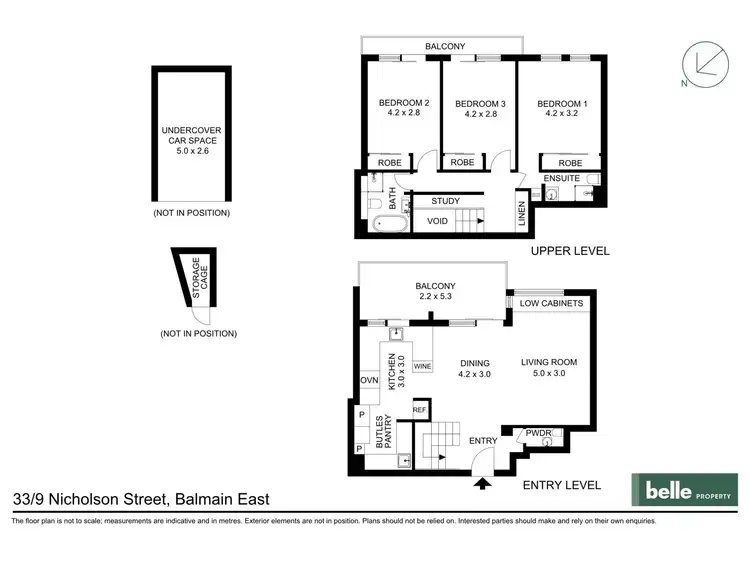 Floorplan of Homely apartment listing, 33/9 Nicholson Street, Balmain East NSW 2041