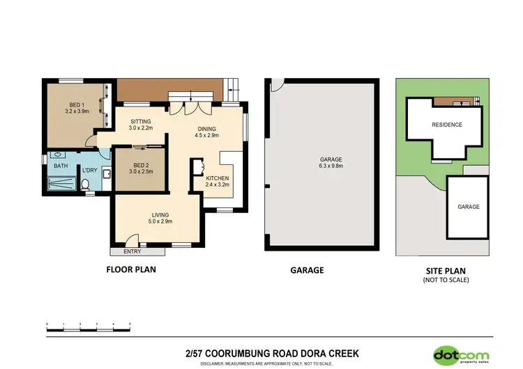 Floorplan of Homely house listing, 2/57 Coorumbung Road, Dora Creek NSW 2264