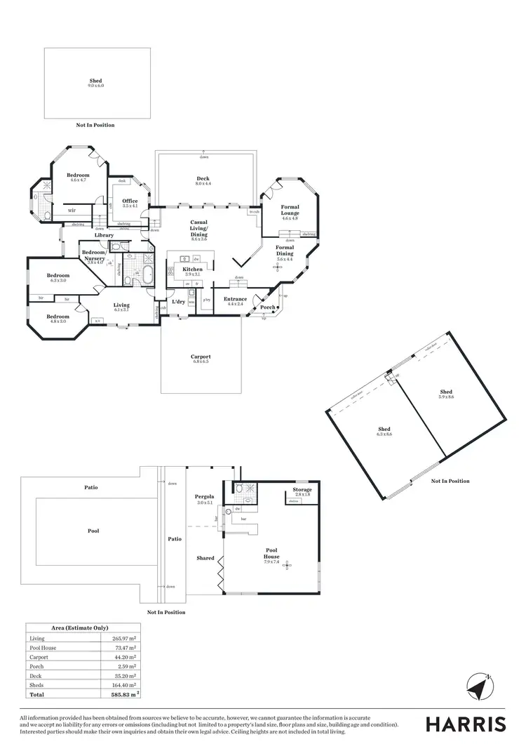 Floorplan of Homely house listing, 2 Ross Road, Piccadilly SA 5151