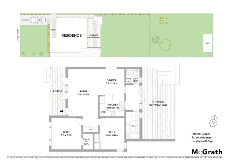 Floorplan of Homely house listing, 7 Jaques Street, Ourimbah NSW 2258
