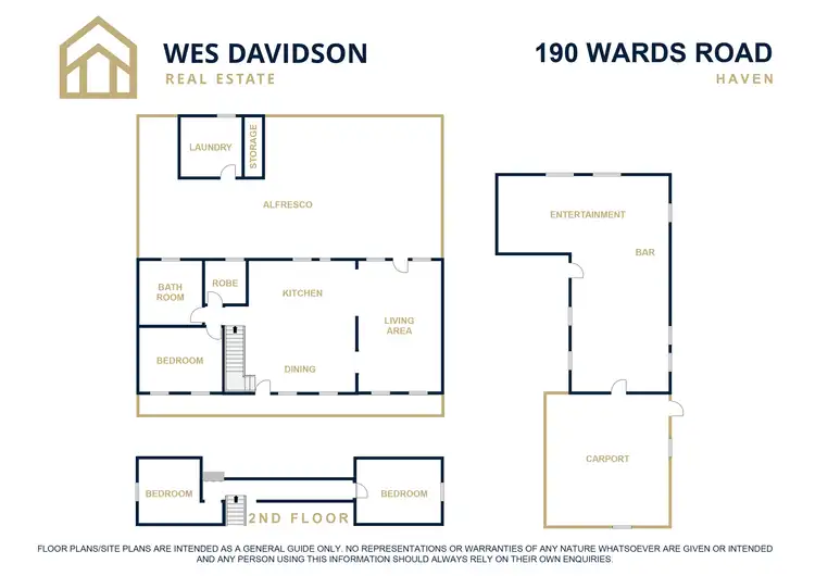 Floorplan of Homely house listing, 190 Wards Road, Haven VIC 3401