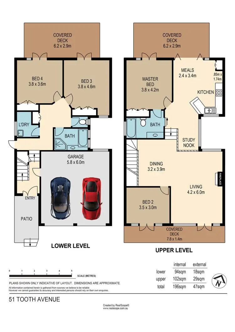 Floorplan of Homely house listing, 51 Tooth Avenue, Paddington QLD 4064