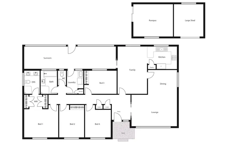 Floorplan of Homely house listing, 47 McBryde Crescent, Wanniassa ACT 2903