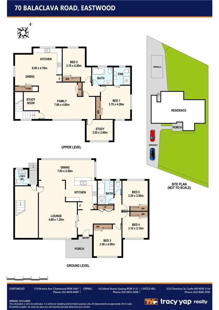 Floorplan of Homely house listing, 70 Balaclava Road, Eastwood NSW 2122