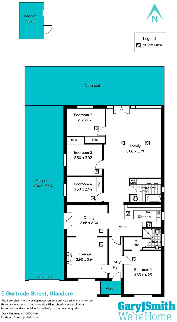 Floorplan of Homely house listing, 5 Gertrude Street, Glandore SA 5037