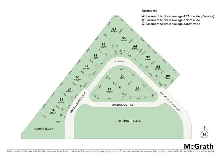 Floorplan of Homely land listing, 13 Cargelligo Crescent, Ballina NSW 2478