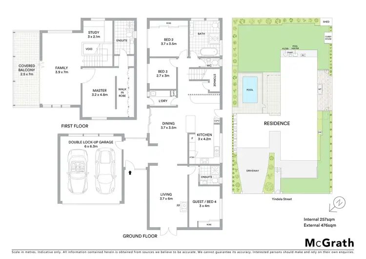 Floorplan of Homely house listing, 7 Yindela Street, Davidson NSW 2085