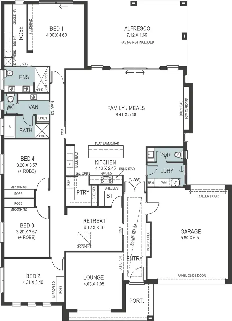 Floorplan of Homely house listing, 58 John Circuit, Angle Vale SA 5117