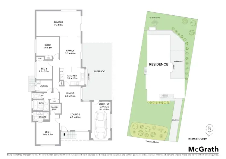 Floorplan of Homely house listing, 51 Tamarind Drive, Cordeaux Heights NSW 2526