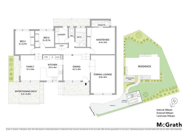 Floorplan of Homely house listing, 2/7 Flockton Place, Chisholm ACT 2905