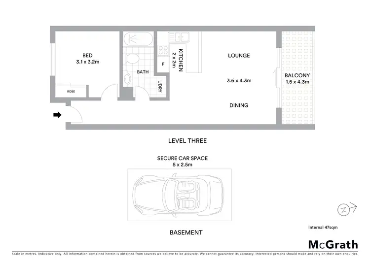 Floorplan of Homely apartment listing, 31/1-3 Sturdee Parade, Dee Why NSW 2099