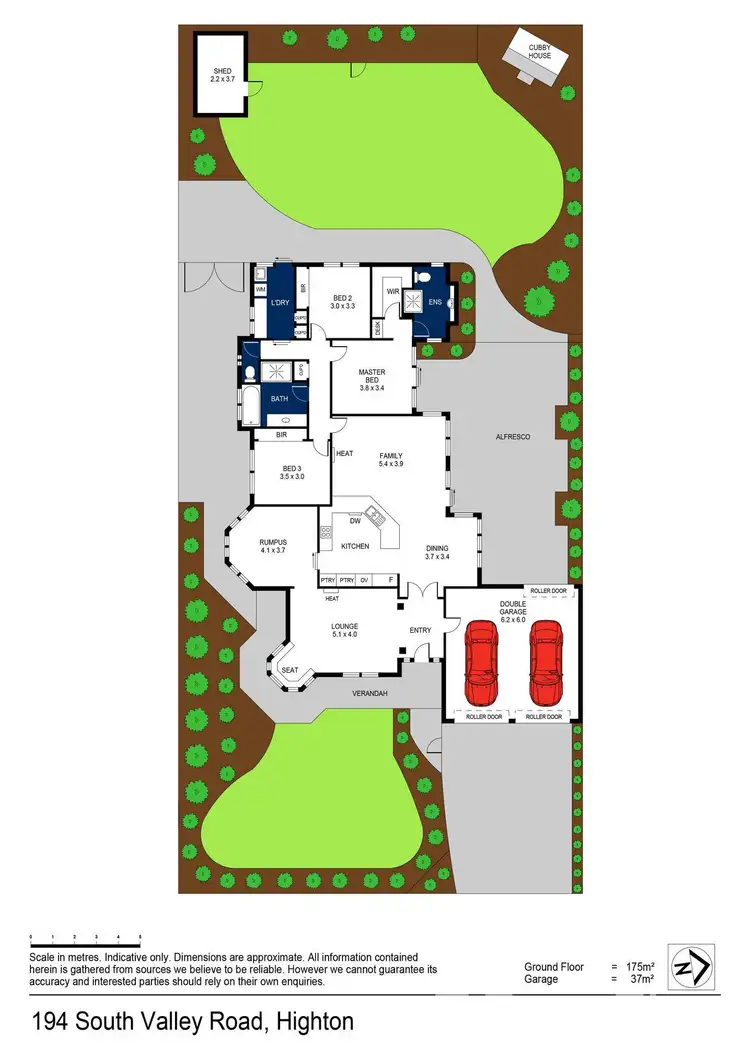 Floorplan of Homely house listing, 194 South Valley Road, Highton VIC 3216