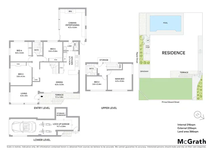 Floorplan of Homely house listing, 96 Prince Edward Street, Malabar NSW 2036
