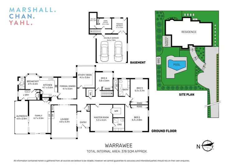 Floorplan of Homely house listing, 3 Pibrac Avenue, Warrawee NSW 2074
