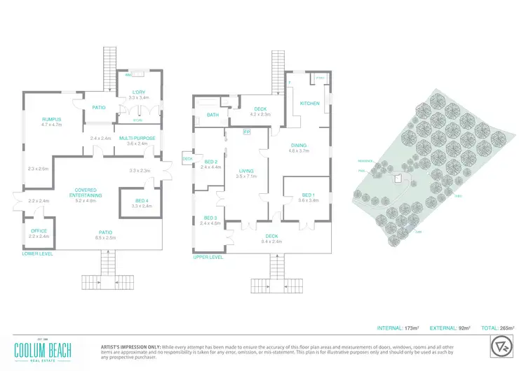 Floorplan of Homely house listing, 888 Pomona Kin Kin Road, Kin Kin QLD 4571