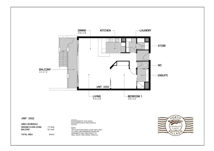 Floorplan of Homely apartment listing, 62/3030 The Boulevard, Carrara QLD 4211