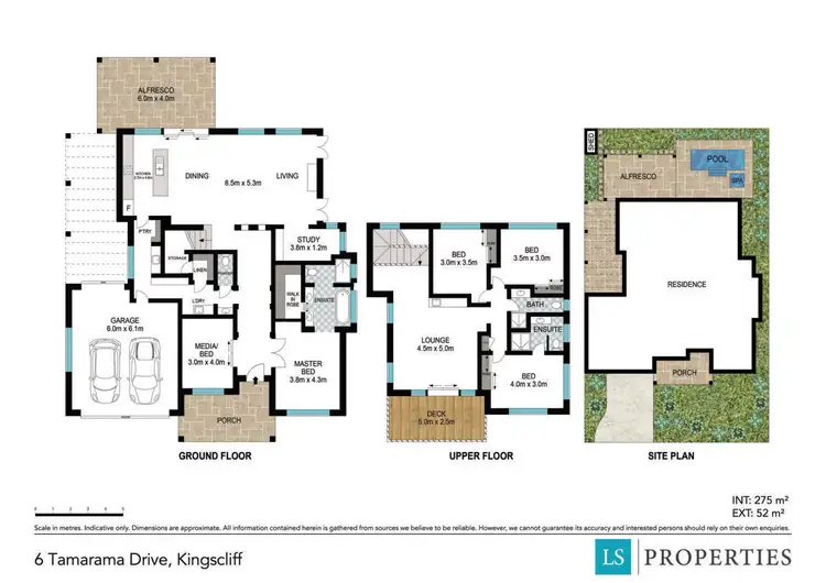 Floorplan of Homely house listing, 6 Tamarama Drive, Kingscliff NSW 2487