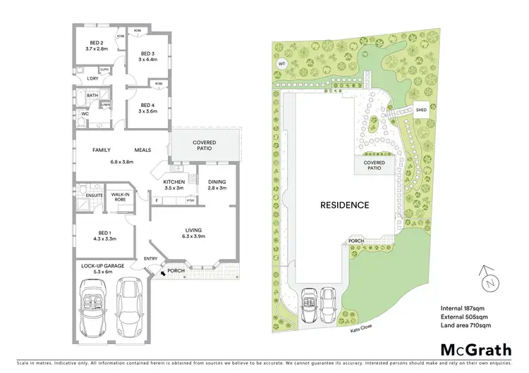 Floorplan of Homely house listing, 2 Kato Close, Kanwal NSW 2259