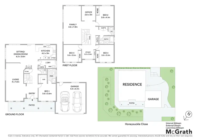 Floorplan of Homely house listing, 4 Honeysuckle Close, Glenning Valley NSW 2261
