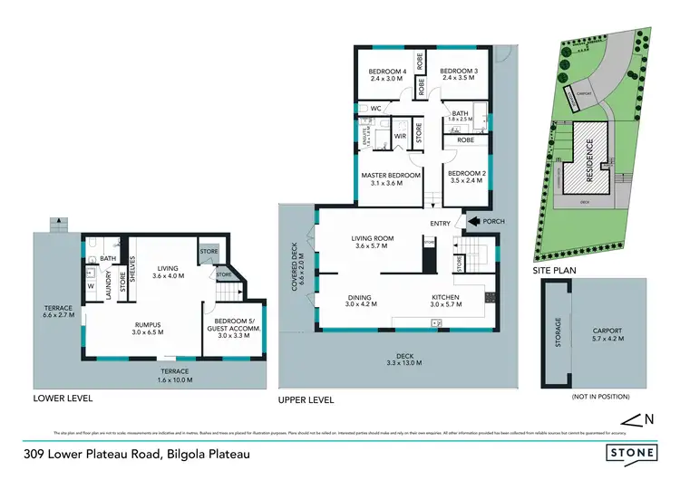 Floorplan of Homely house listing, 309 Lower Plateau Road, Bilgola Plateau NSW 2107