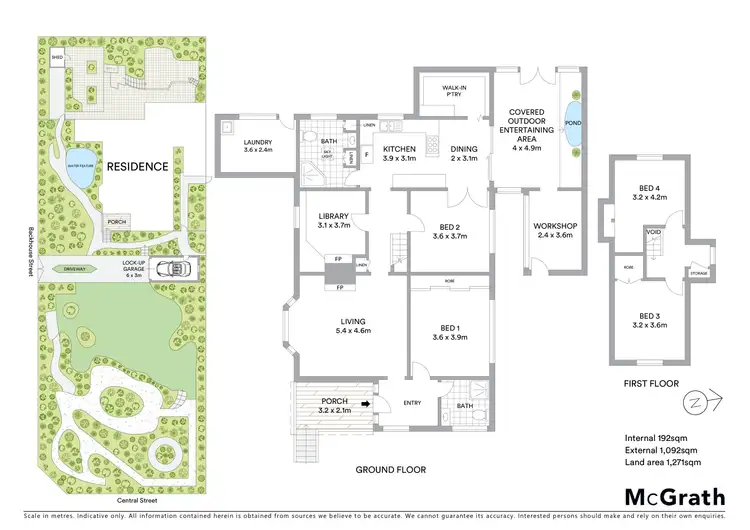 Floorplan of Homely house listing, 22 Central Street, Wentworth Falls NSW 2782