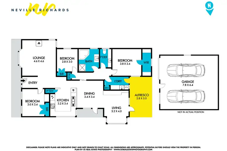 Floorplan of Homely house listing, 34 Cliff Street, St Leonards VIC 3223