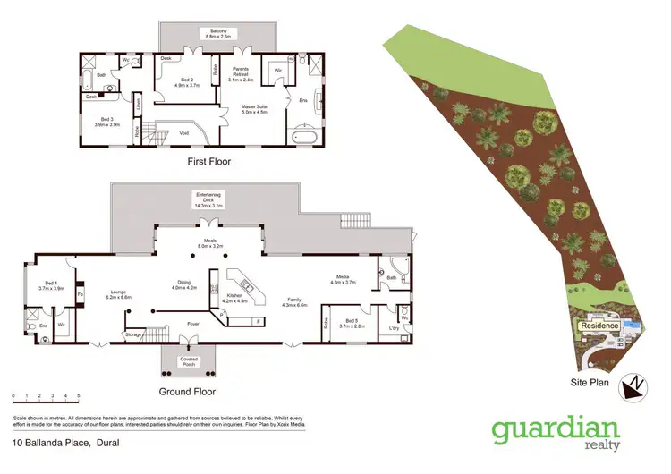 Floorplan of Homely house listing, 10 Ballanda Place, Dural NSW 2158