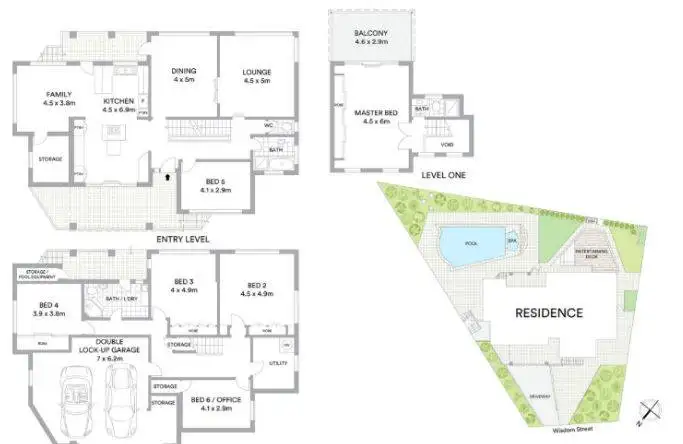 Floorplan of Homely house listing, 29 Wisdom Street, Connells Point NSW 2221